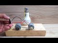 How To Make Free Energy Generator | With Dc Motor Light Bulb 220V Easy |  DIY Project at home