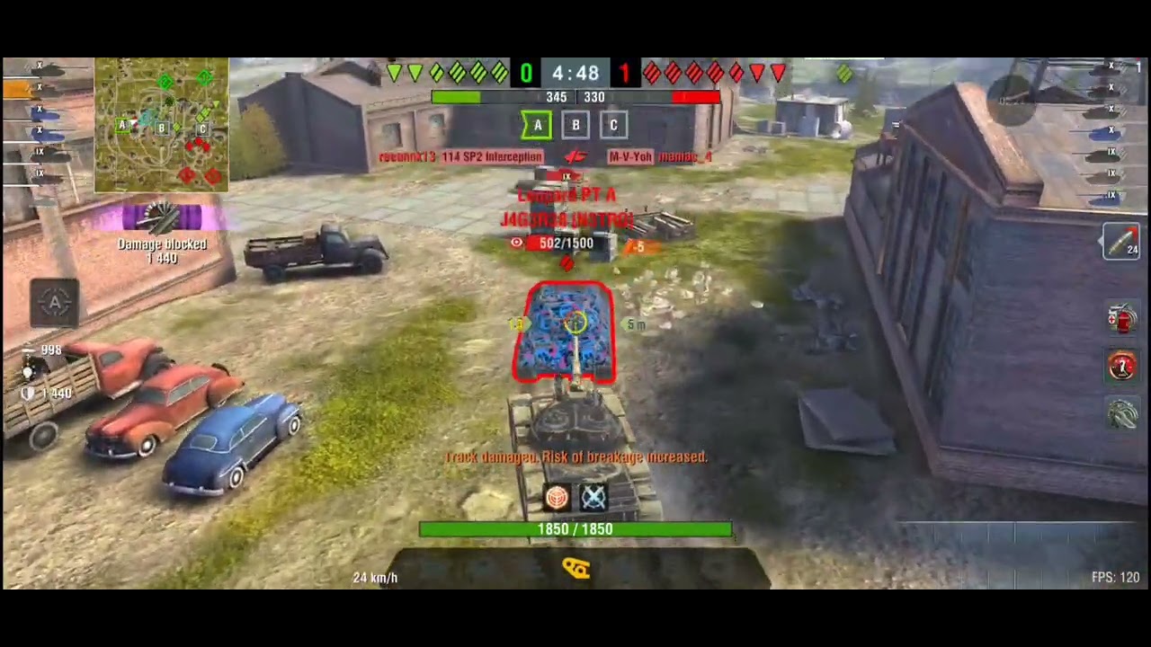 WoTB, 5,026 DMG, 121B Invincible