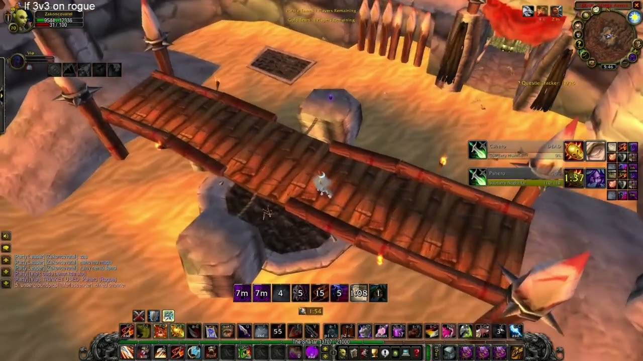 Classic TBC warrior 1v1 vs Pshero, the Bulgarian Brick Wall xD | with Ziqo's commentary