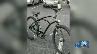 Jason Marks on Thief steals family's bike from CHKD
