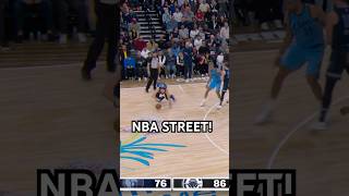 Jay Huff was playing NBA street in real life 😂