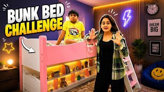 Susu ko bhi nahi jana 😱 we spent 24 Hours on Bunk Bed 😎 Bindass Kavya Vlogs