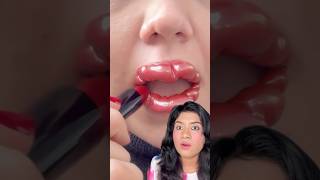 এ কেমন লিপস্টিক 😱 #makeup #lipstickhacks  #lipstick #virallipstickhack