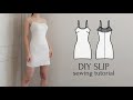 DIY SLIP DRESS - Stretch Knit Slip + PDF Sewing Pattern