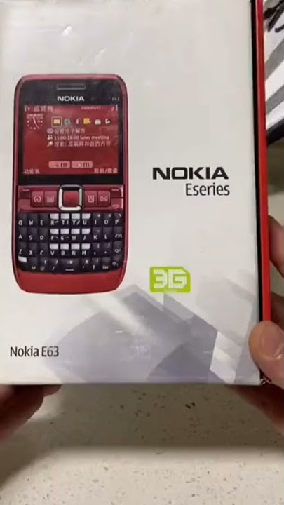 Nokia E63 | old nokia E series unboxing #shorts #unboxing #nokia