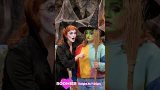 The Roomies find work as Monsters in a Haunted House. (Sitcom Parody)