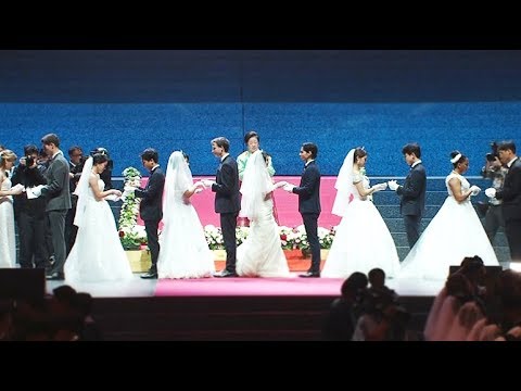 Thousands tie the knot at mass wedding in South Korea