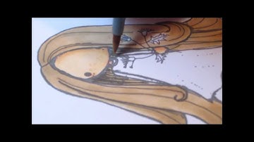 Basic Copic Tutorial: Skin and Hair