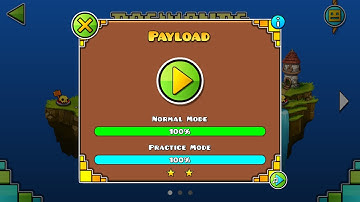 "Payload" 100 % (DASHLANDS) | Geometry Dash World
