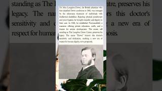 Dr. John Langdon Down,