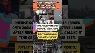 ⚖️ Cherise Doyley Speaks Out After Labor Zoom Court Hearing 🍼 #shorts