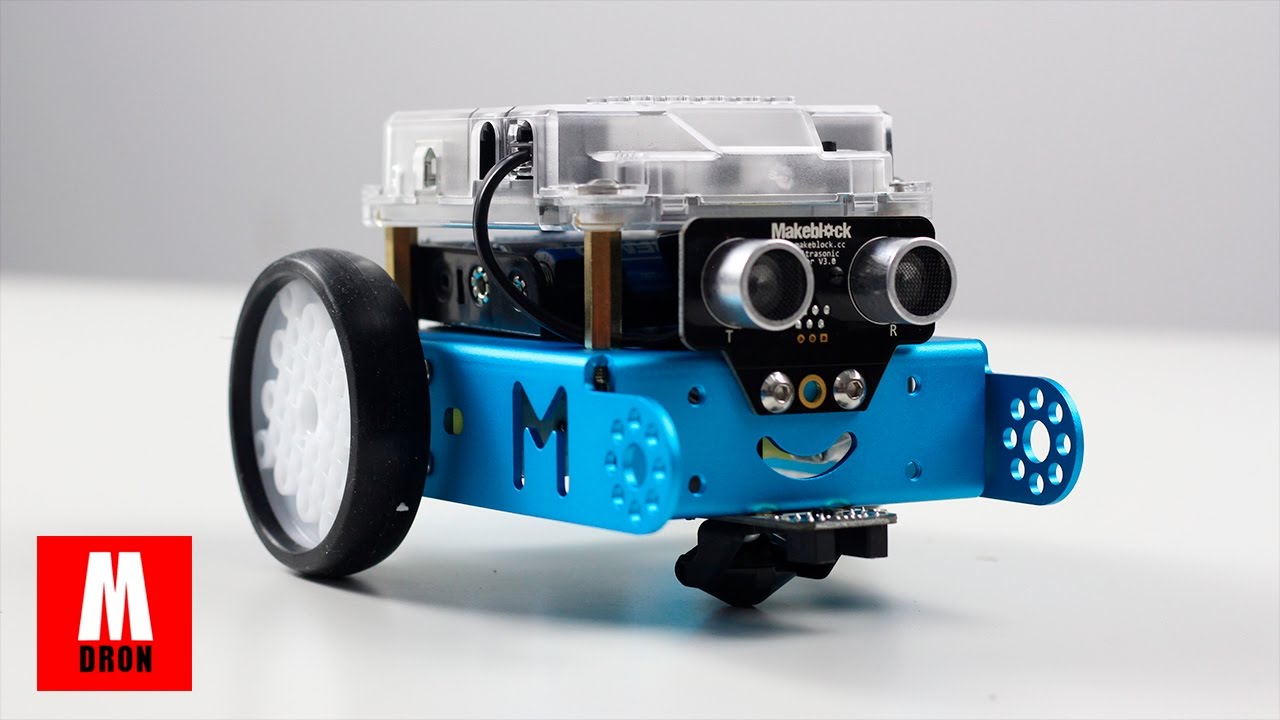 ROBOTICA PARA PRINCIPANTES: el mBot de Makebloks, el robot en arduino facil  - YouTube