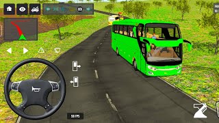 🥵Indonesia Coach bus Driving 🚍🧑‍✈️| PART-98 Euro bus Simulator Android Gameplay 2026 screenshot 2
