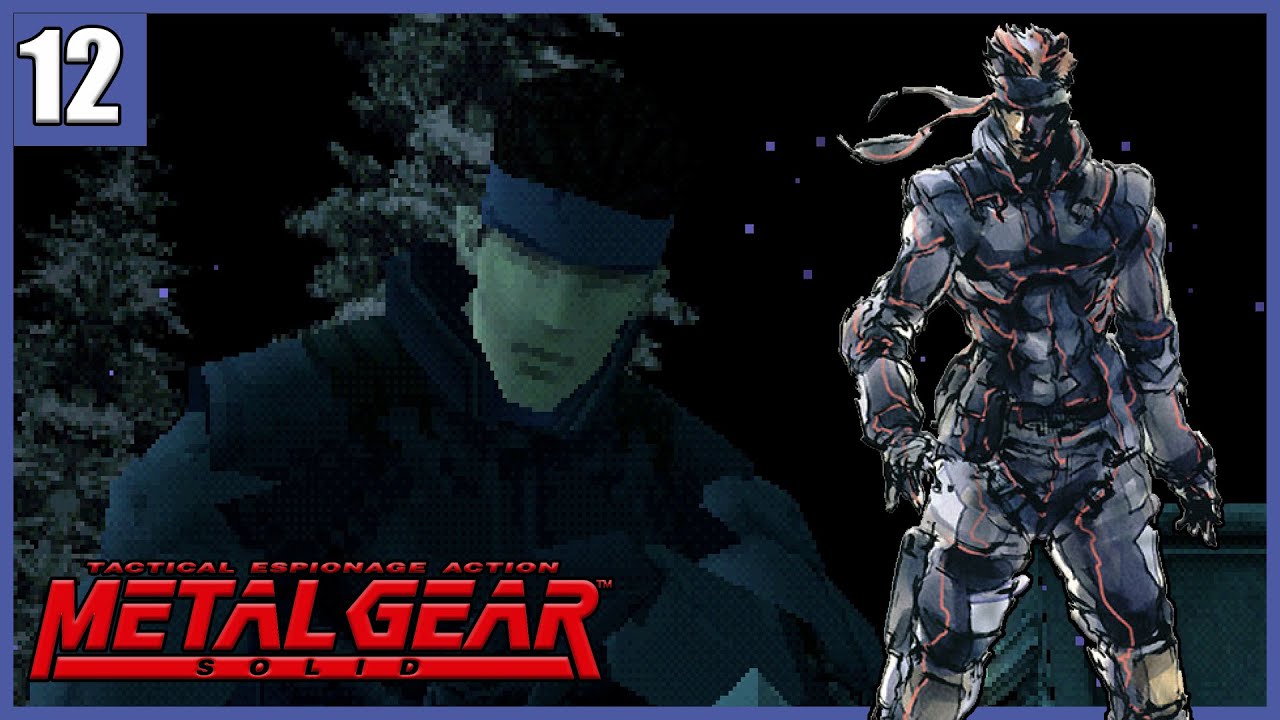 Metal Gear Solid (Part. 12) | PS1 | 1998 | 4K🔴