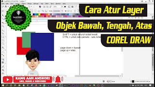 Cara Atur Layer Objek Bawah, Tengah, Atas Di Corel Draw screenshot 4