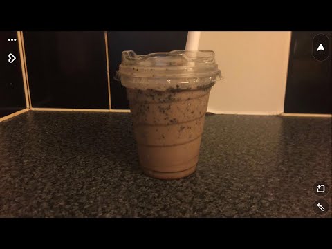 HOW TO MAKE A OREO KRUSHEM