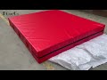 Pvcsponge gymnastic landing mats waterproof washable tumbling crash landing mat flooring mat