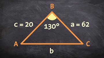 How to find the area of an oblique triangle