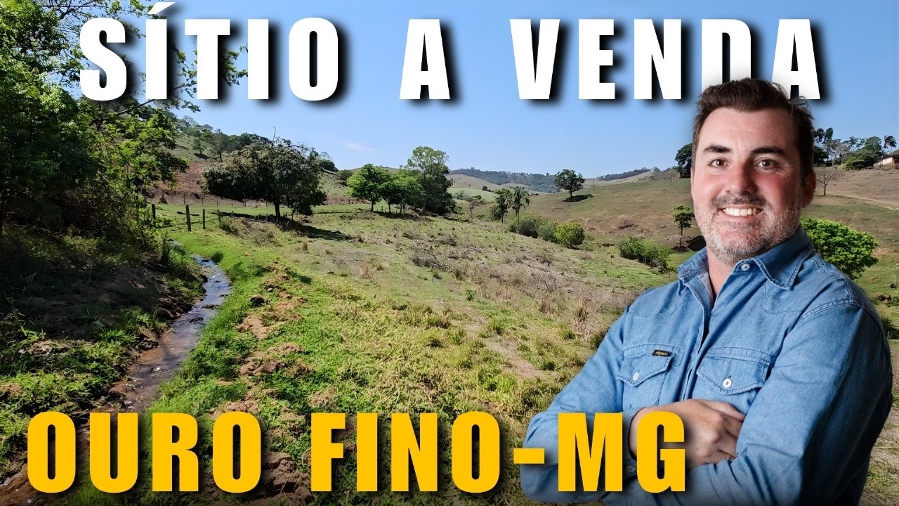 Sítio dos Sonhos em Ouro Fino MG – 14,52 ha, Muita Água, Cachoeiras e Infraestrutura Completa! 💧🏞️