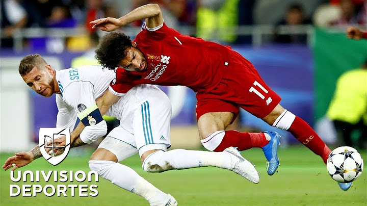 Revivimos la falta de Sergio Ramos a Mohamed Salah en la final pasada de la Champions