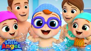 Baby John’s Splash Pad Adventure! 🏊🏻 Little Angel Kids Songs
