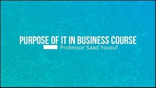 Purpose of IT in Business Course screenshot 3