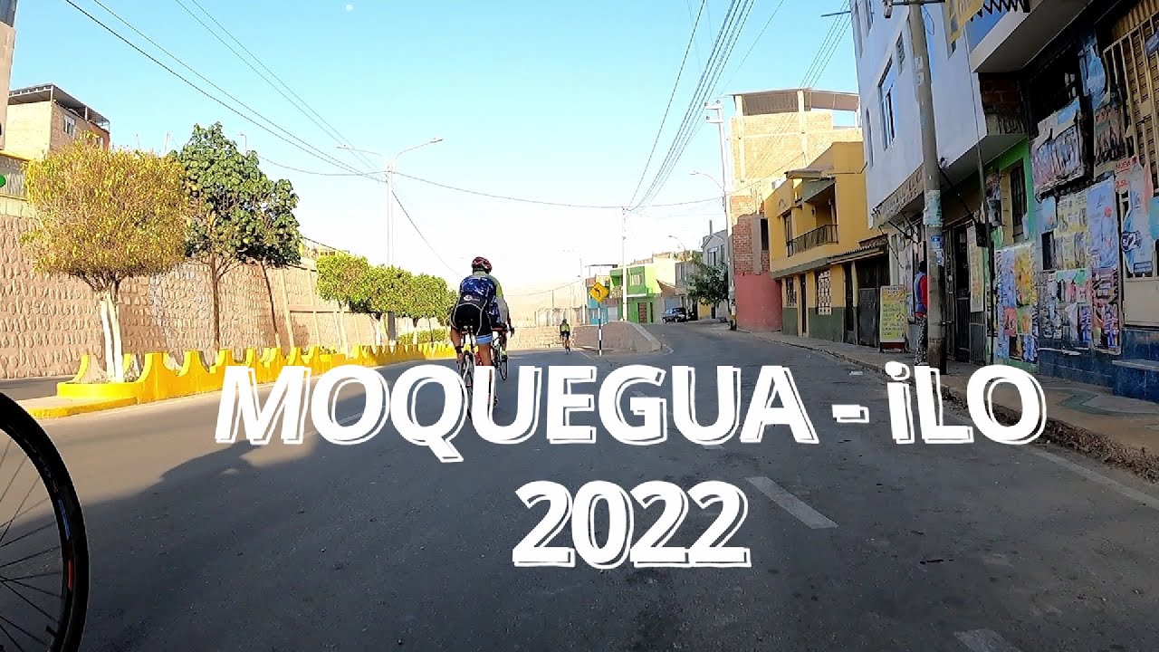 MOQUEGUA - ILO en bicicleta TEAM MOKEWA CYCLING 2022