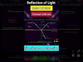 Amazing Trick to Understand Reflection of Light in Seconds!#cbse #icse #wbbse
