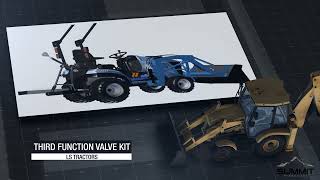 Summit Hydraulics LS MT1 Series Third Function Kit 3D Installation