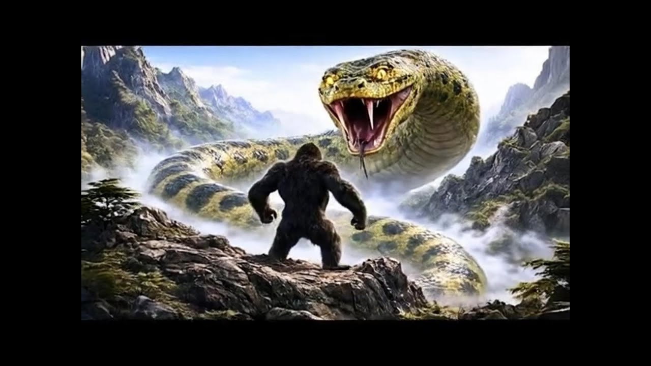 KINGKONG VS TITANINOBA FIGHT on Mountain Top