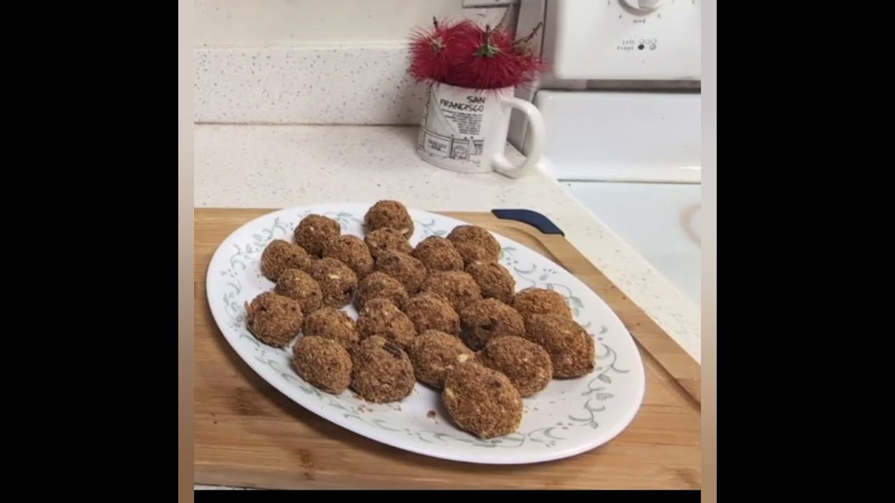 Indian Sweet Churma Laddu . इझी & हेल्दी चुरमा लड्डू.
