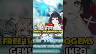 🚨 Claim Your 1,140 FREE Primogems THIS WEEK! (Genshin 6.6 Livestream & new boss) #lootbar