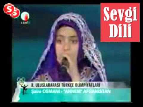 8. Uluslararası Türkçe Olimpiyatları - Şaire Osmani - Annem - Afganistan | Türkçe Olimpiyatı