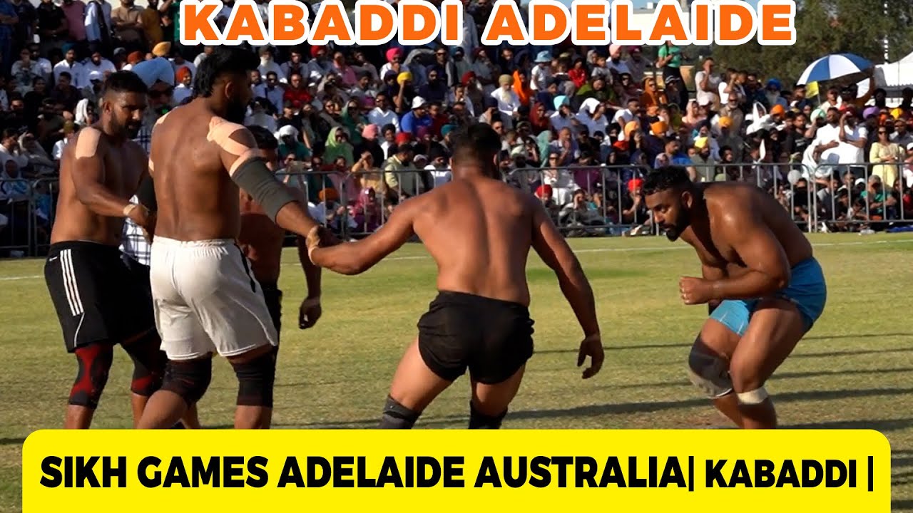 Sikh Games Adelaide Australia | Recorded Kabaddi | 7 seas TV Australia