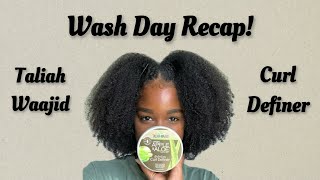 BANGER ALERT: I Tried the Taliah Waajid Curl Definer!
