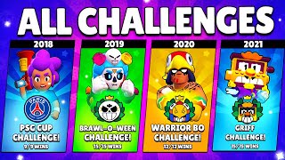 All Challenges Brawl Stars (2018-2021)