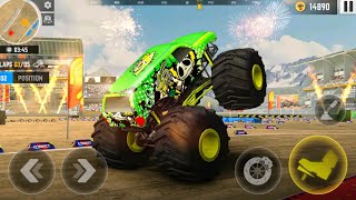 Monster Truck Racing New: Monster Truck Driving Game Bast Truck Stunt 3D Game! Simulator Gameplay screenshot 4
