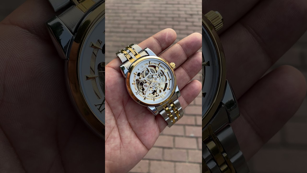 BINBOND Premium Skeleton Design Watch