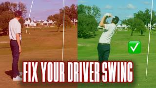 How to Hit Your Driver STRAIGHT (Tour Coach Fixes Slice & Hook)