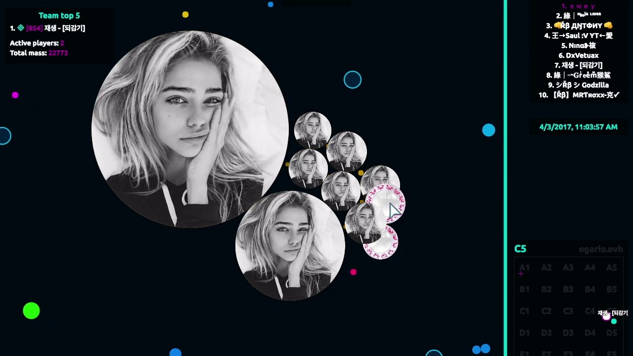 Agar.io -  DUO TAKEOVER ft. REWIND