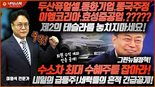 [두산퓨얼셀 주가] 수소차 관련주, 동화기업, 이엠코리…