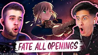 Fate Series All Openings REACTION | Group Reaction