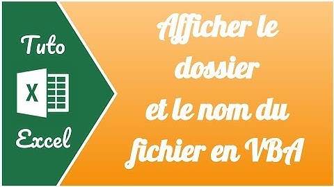 Comment afficher le nom et l