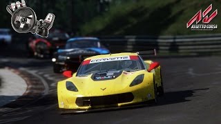 assetto corsa corvette c7r hot lap em nordschleife g27