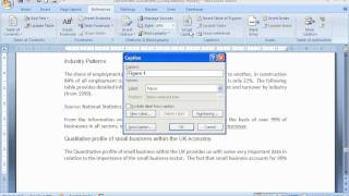 Use AutoCaption in Microsoft Word 2007