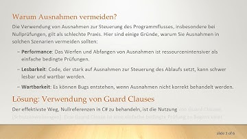 Wie man in C#  eine Nullreferenz erkennt, ohne Ausnahmen zu werfen