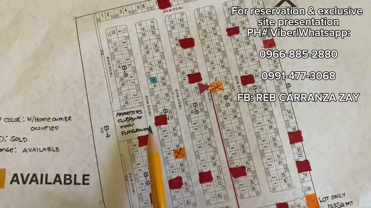 Villaggio enclaves available for reservation RFO blk. 7 lot 15 infront of clubhouse 1streserve basis