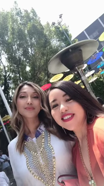 Selfie for fun with Tia Azhari