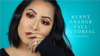 Burnt Orange Fall Makeup Tutorial |MissTiffanyKaee