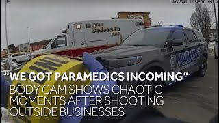 Video shows moments after shooting outside Colerain Township businesses